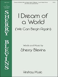 I Dream of a World Two-Part choral sheet music cover Thumbnail